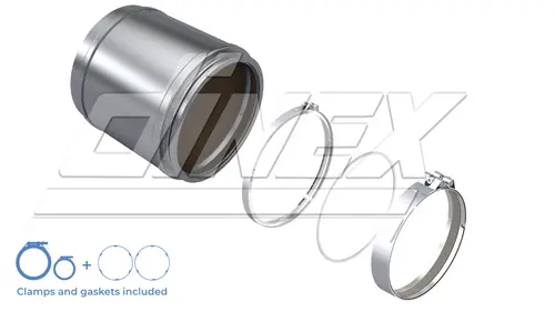 DPF for Detroit Diesel EPA17, SmartRange